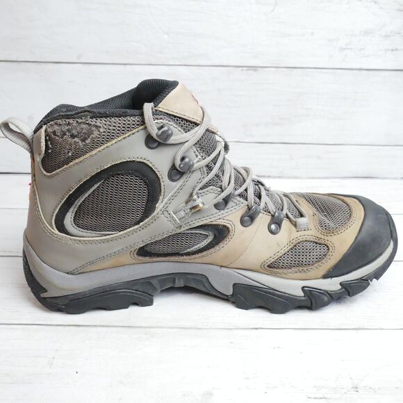 Garmont Men\'s Size 9.5 Brown Zenith Mid Gore-Tex Vibram Sole Hiking Boots READ main image 7
